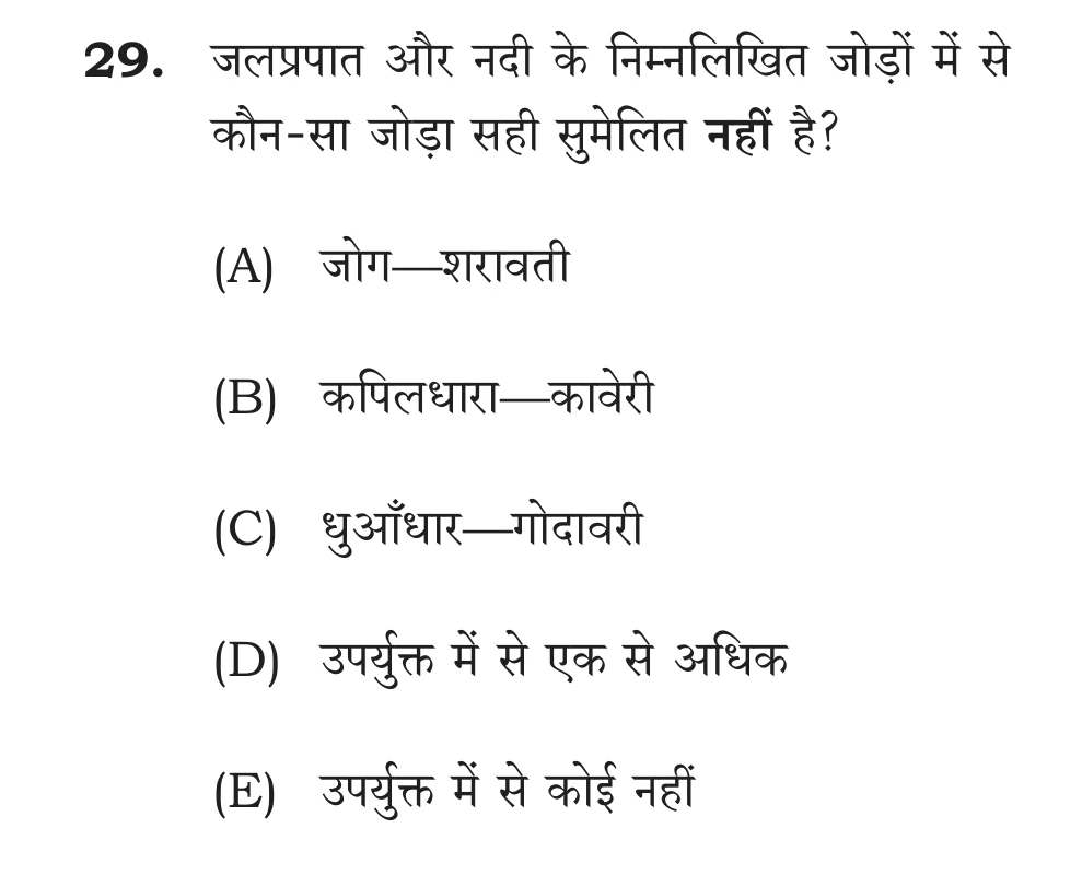 Official Hindi Cutout Q.29